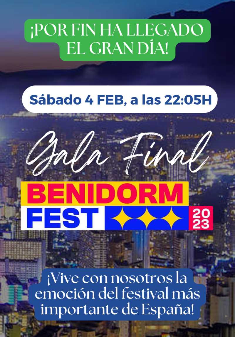 Gran Final Benidorm Fest 2023